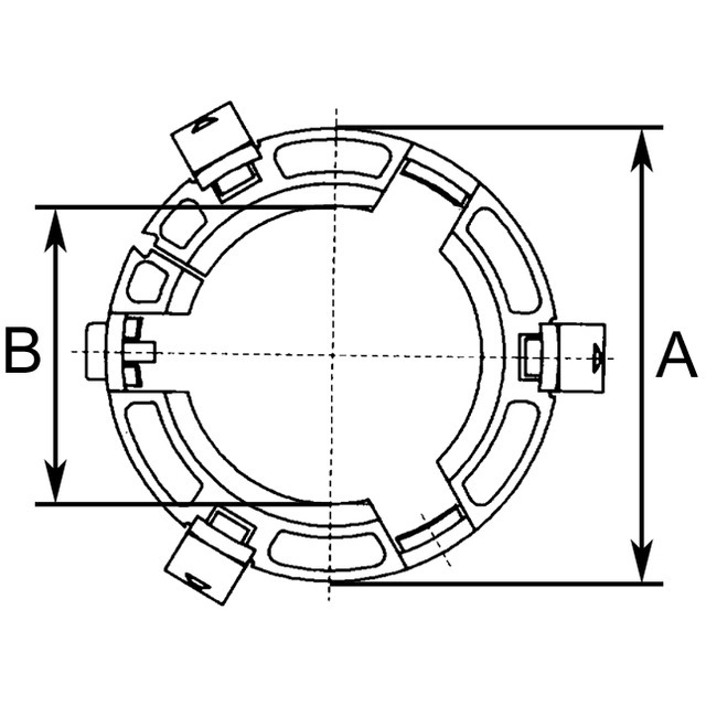 Bague de Glissement 62,4 MM pour 5F05121 référence fournisseur BYP255050005